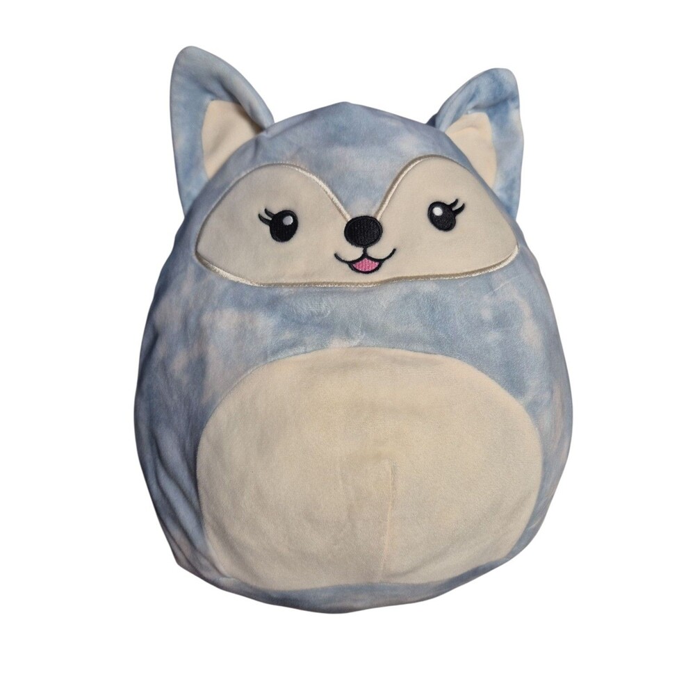 Squishmallows The Original KellyToy 12” Faldette The Blue Tie Dye Arctic Fox